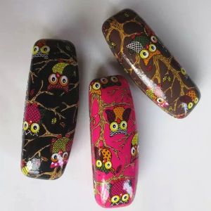Quality Hot selling printed glasses cases-Owl design printed for sale