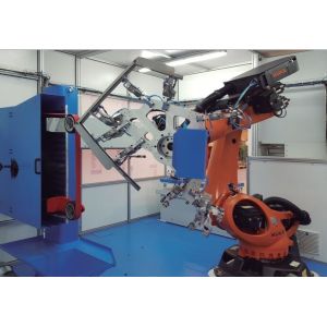 Multi Purpose Robotic Buffing Machine , Surface Polish Automatic Polishing