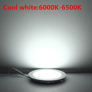 Buy cheap High Quality 3W / 6W / 9W / 12W / 15W/ 18W LED round Panel Light 2700-6500k from wholesalers