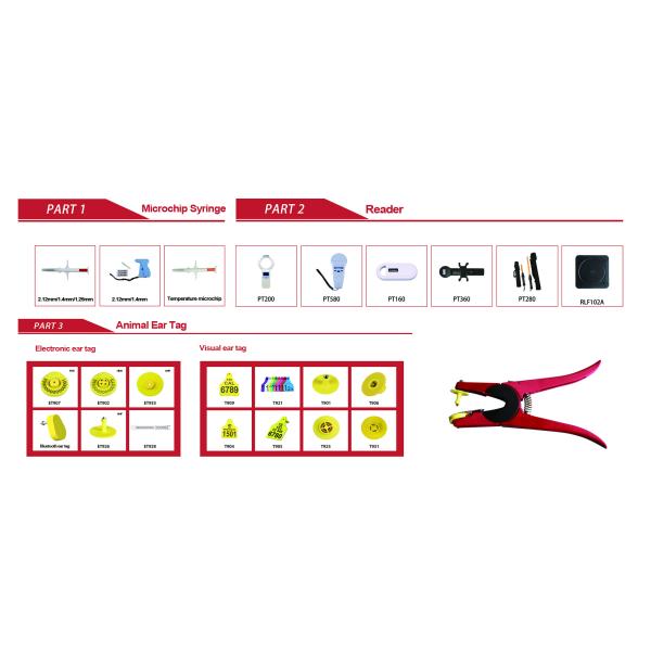 134.2kHz FOFIA Dog Temperature Tag ISO Microchip With Temperature Detecting Tech