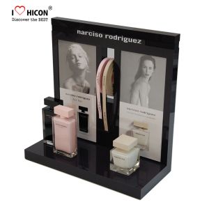 Quality Get Attention Acrylic Custom Cosmetic Display Stand Low MOQ For Beauty Store for sale