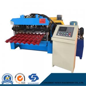 Quality                  Canton Fair Metal Roofing Tile Sheet Roll Formed Machine/Glazed Tile Roll Forming Line              for sale