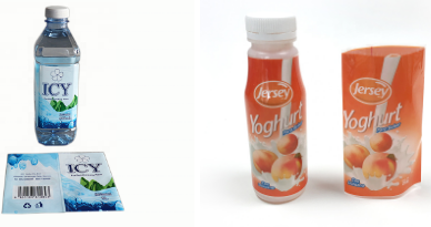 0.6mpa 150PCS/min Sticker Labeling Machine Automatic Shrink Sleeve Label 3KW