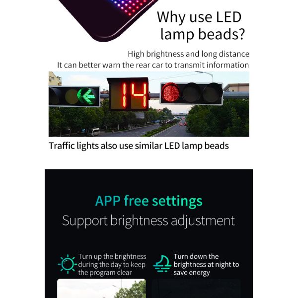 Smart Rear Windshield Led Display For Fleet Advertising Personalized Designs