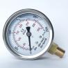 Buy cheap NPT 2500kPa Hydraulic 2.5 Inch Pressure Gauge Dual Scale Manometer Silicone Oil from wholesalers