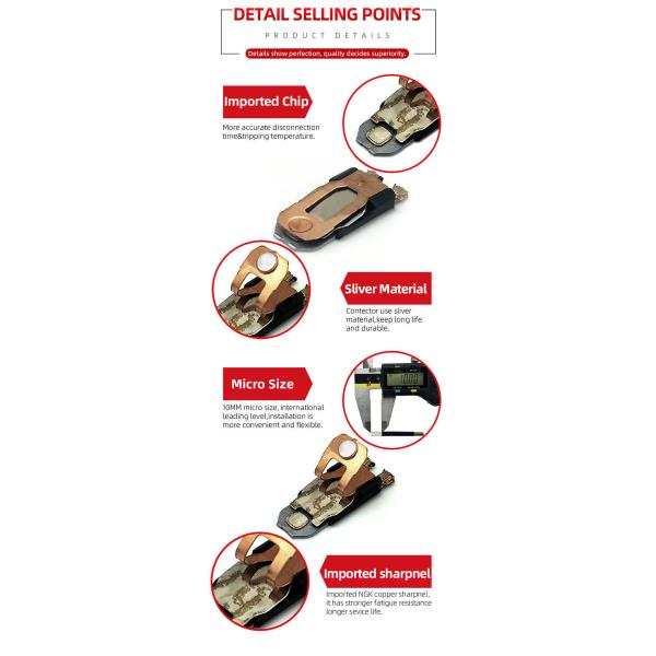 HCET-A Series Bimetallic Temperature Controlled Switches (TDS) For Transformer Auto Reset