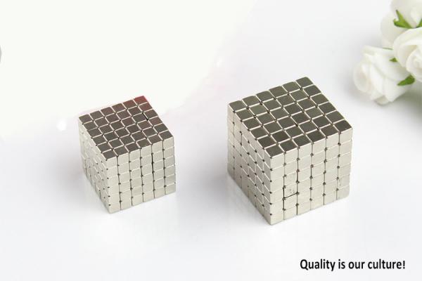 Buy Strong Cube Neodymium Sphere Magnets N35 5 x 5 x 5mm High Precision Tolerance at wholesale prices