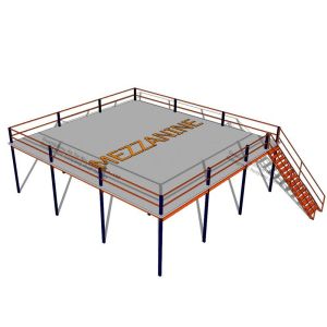Quality 6000kg Mezzanine Storage Systems Multi Tiers for sale