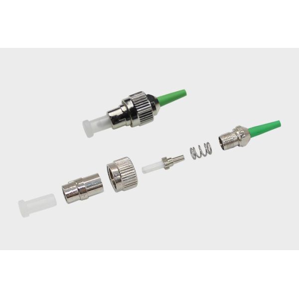 Single Mode FC Connector 0.9mm Simplex Fiber Connector With UPC/APC Polish