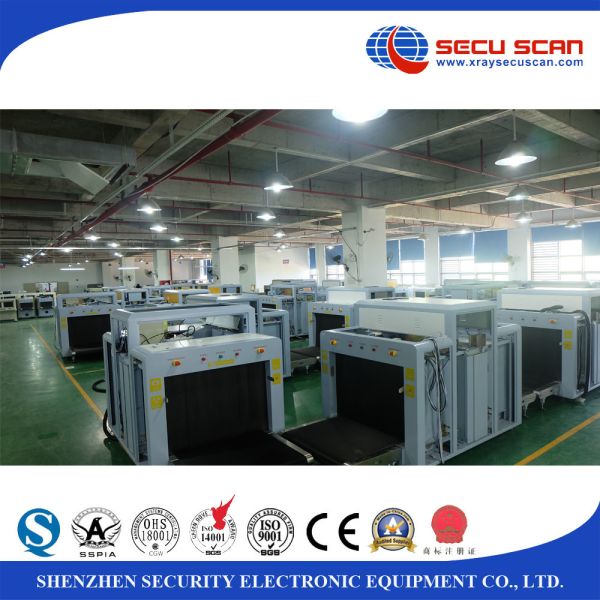 Tunnel 600*400mm parcel scanner machine , x ray machine at airport security check in