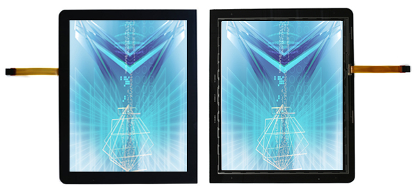 Inquiry Machine LCD Module Touch Screen Five Wire 14" With Black Frame