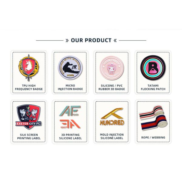 Iron on patches for clothes Custom leather patches for clothing for jackets