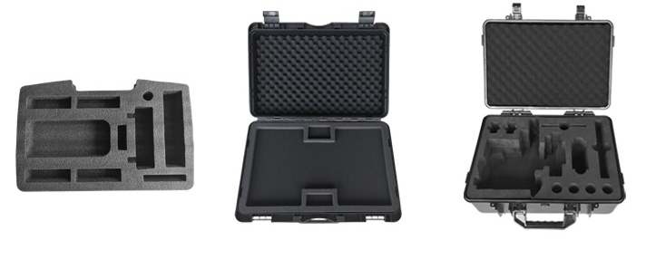 Durable Professional Tool Organizer with Ergonomic Handle Safety Lock Hole and High-Density Foam
