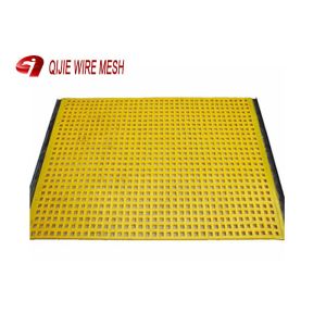 Modular Tensioned Polyurethane Screen Panels Steel Frame Hooked Transverse And