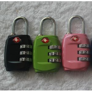 Quality zinc alloy TSA number padlock for sale