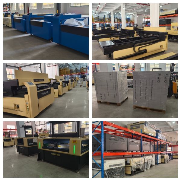 Visual Camera CO2 Laser Cutting Machine 130W 150W Automated Fabric Textile Leather Processing System