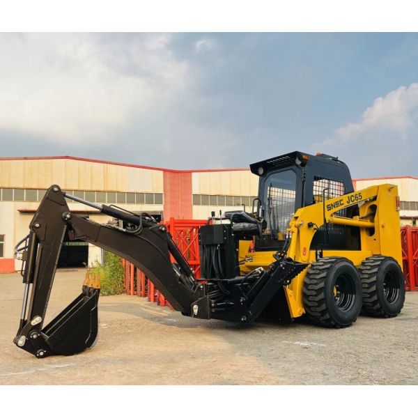 Front Discharge Load and Unload Crawler Skid Steer Loader with 0.4cubic Bucket