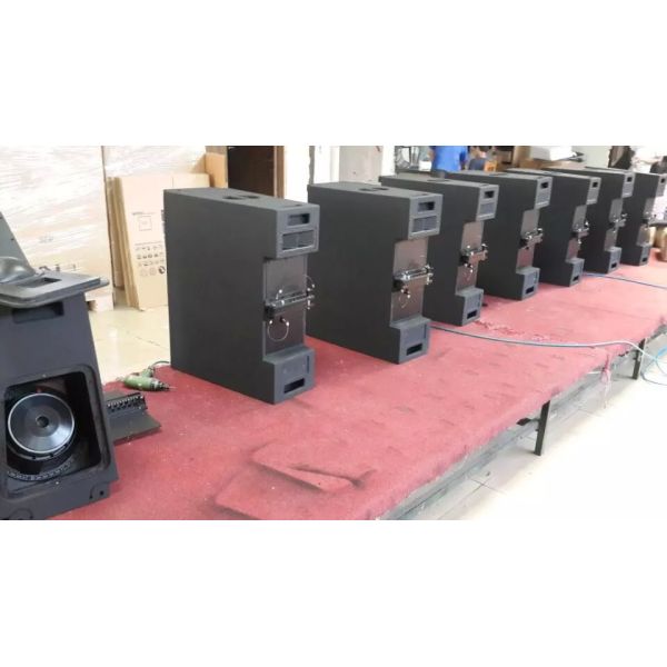 Three Way Dual 10 Inch Pro Audio 1000W Line Array Speaker For Event