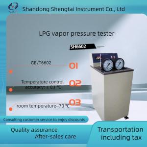 China Liquefied Petroleum Gas Vapor Pressure Tester SH6602 With Vapor Not Greater Than 1550Kpa on sale