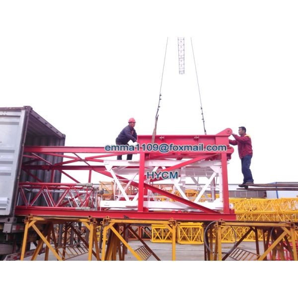 Popular D2520 Mini Luffing Boom Tower Crane For High Rise