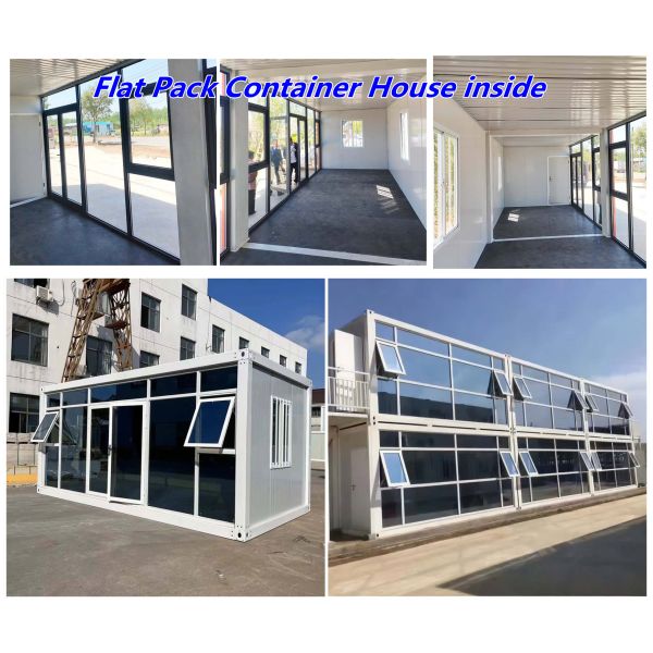 20ft 40ft Flat Pack Container House Easy Assemble Light Steel Structure For Storage Living
