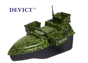 Quality Radio Controlled Bait Boat DEVC-208 camouflage remote frequency 2.4GHz for sale