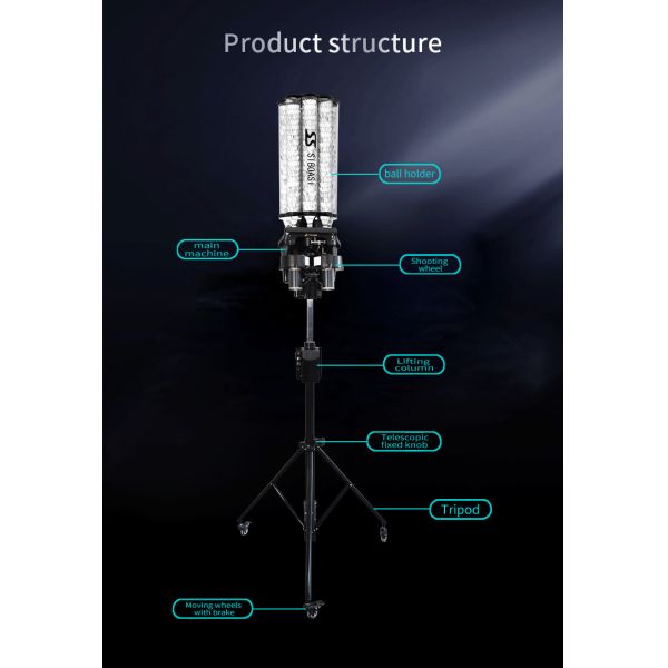 DC12V Badminton Automatic Shuttle Feeder