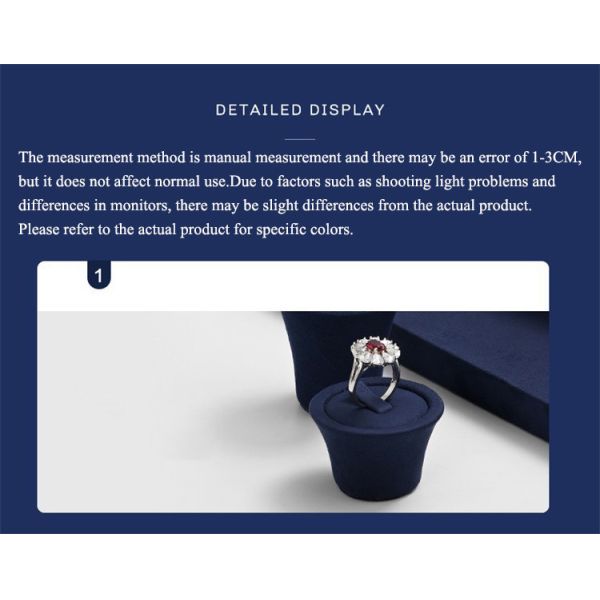 Luxury Microfiber Fabric Jewelry Counter Display Props Set Customized Size