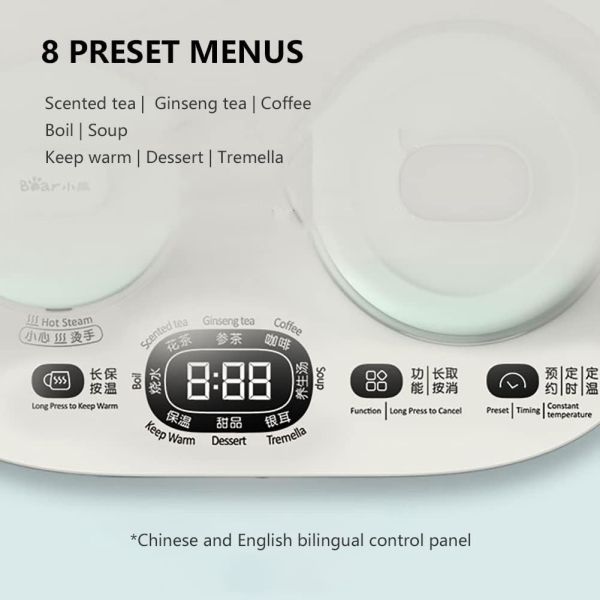 300ml & 600ml Glass Tea Pot Infuser Kettle With Infuser Heating Boiling