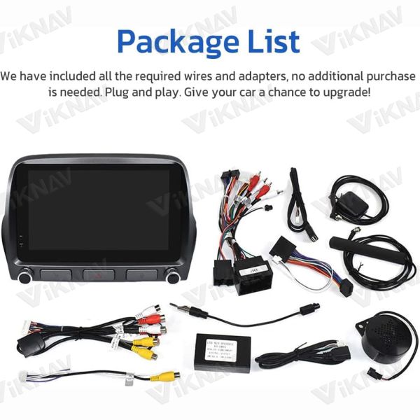 VIKNAV For Chevrolet 2010 2013 -2015 Android Camaro Touch Screen Radio Carplay DSP