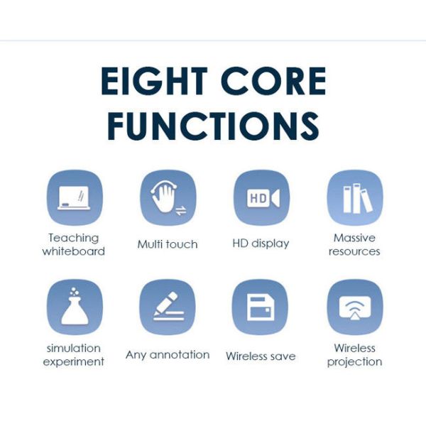 110In Interactive Flat Panel 4K LCD Interactive Smart Board For Classroom 0