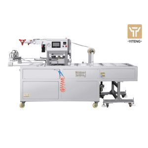 Linear Automatic MAP Tray Sealing Machine Modified Atmosphere Packaging
