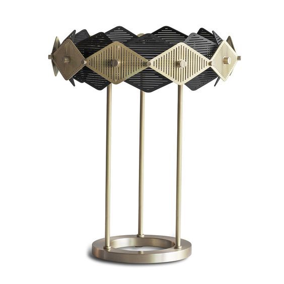 Glass ball table lamp feather bedside table desk light clamp foldable led light Rote LED Table Lamp(WH-MTB-242)