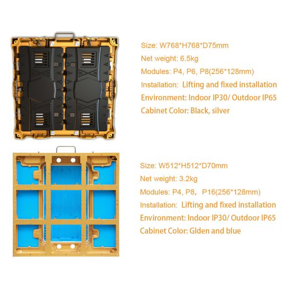 Digital Outdoor Fixed LED Display P8 Kinglight SMD3535 Density 1/4 scanning LED Screen