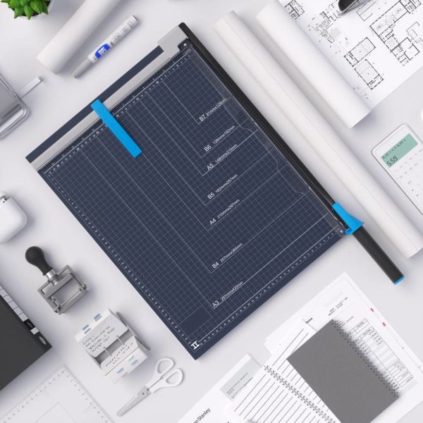 Straight Cut 18" A3 Paper Guillotine Cutter Safe For Kids
