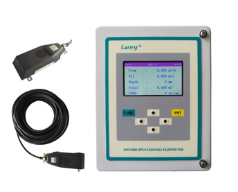 IP68 Doppler Flow Meters Bi Directional Without Weir