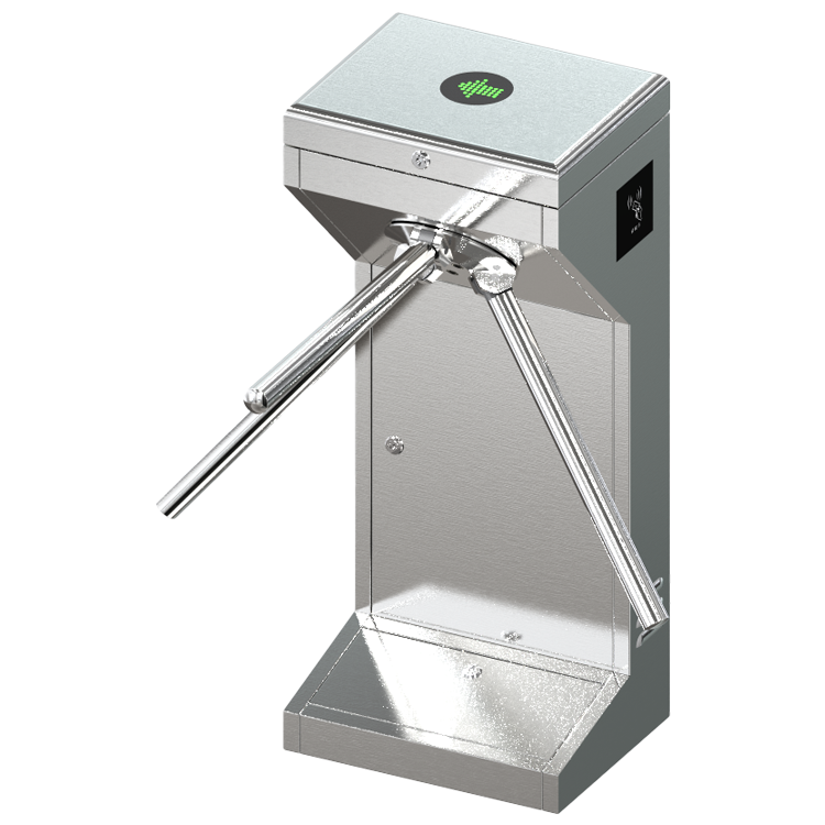 304 Stainless Steel Material Of Tripod Barrier Turnstile Gate Indoor And Outdoor For Toilet Gyms