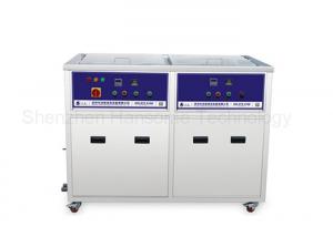 Quality Double Tank SMT Ultrasonic Cleaning Equipment With Cleaning / Drying Function for sale