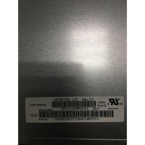 5.0V HD Monitor LCD Panel 23.6'' 16.7M Color Depth Normally White Hard Coating