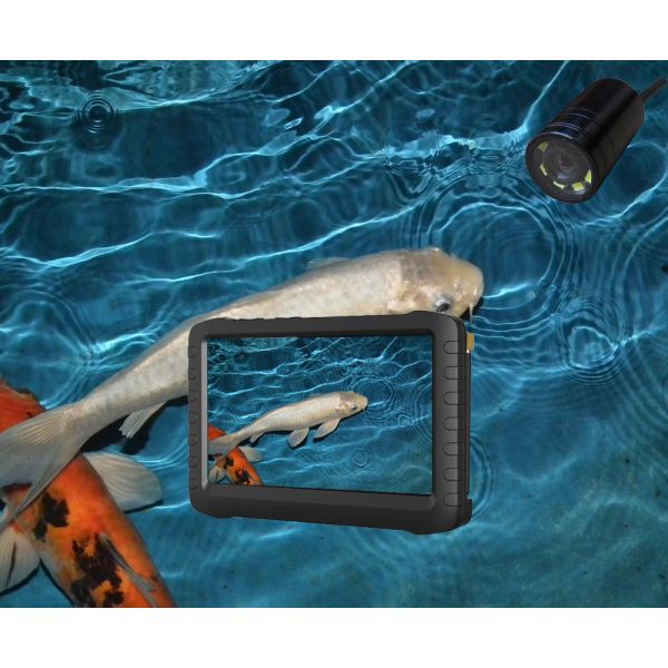 Night Vision Mini Underwater Fish Finder Camera & 5inch DVR
