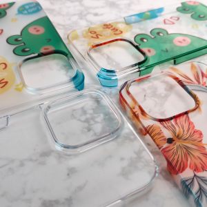 Blank PC Coated 3D Clear Sublimation Phone Case For IPhone
