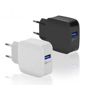 Quality QC3.0 fast charge single USB port travel charger fast mobile phone charger wall charger home charger travel charger for sale