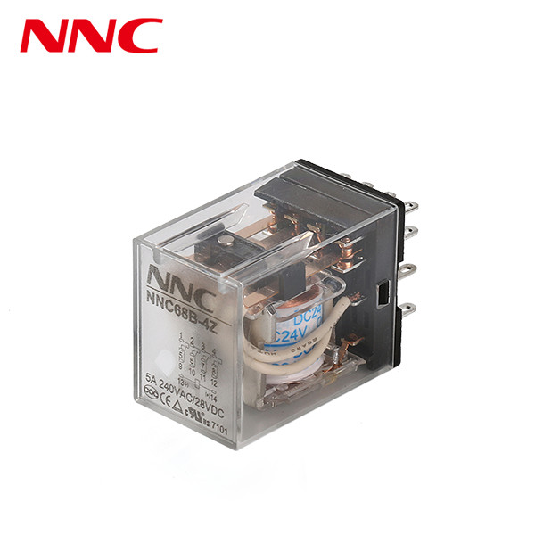 NNC68B-2Z with Switching capability up to 10A miniature sealed industrial control relay