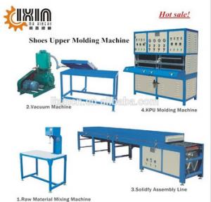 Quality 2015 Special designed KPU upper shoes cover making machine for factory ex factory price for sale