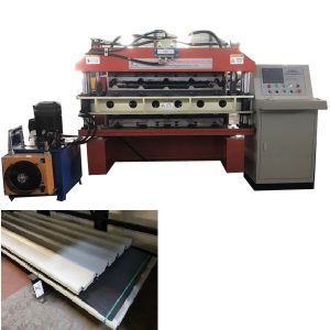 Double layer roofing sheet machine for Europe