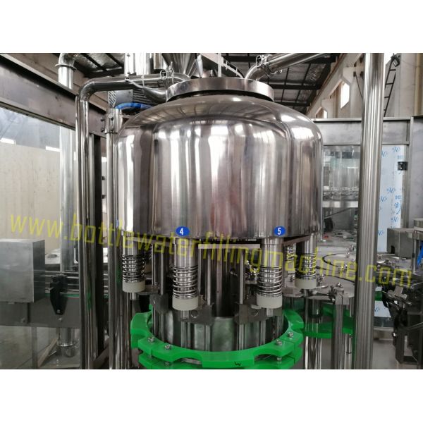Small Scale Spring Water Bottle Filling Machine , Cap Size 28 - 38mm