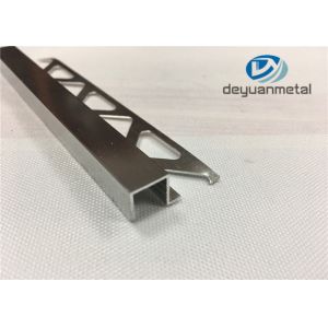 China Alloy Temper 6063 T5 Aluminium Edge Trim Profiles High Precision Erosion Resistant on sale