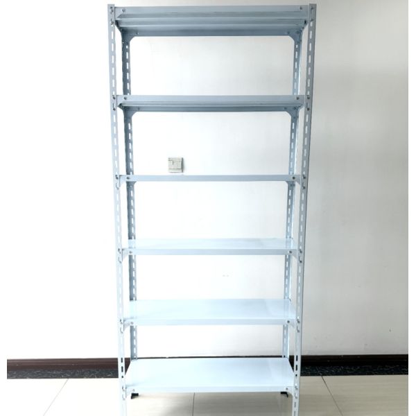 Cold Rolled Steel Light Duty Shelving Space Saving Metal Shelves