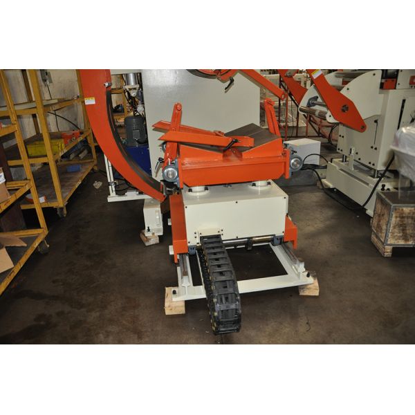 Fully Automatic Metal Sheet Feeding Roller Decoiler and Straightener Feeder Machine