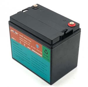 Quality 12v 33ah Solar Lifepo4 Battery Rechargeable Lithium Iron Phosphate Battery Pack for sale